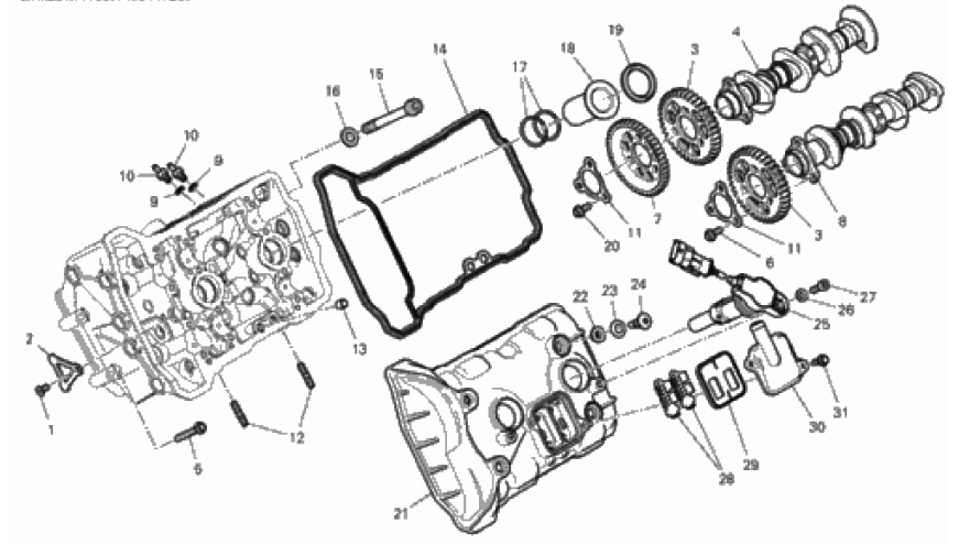 FRONT HEAD - TIMING SYSTEM 