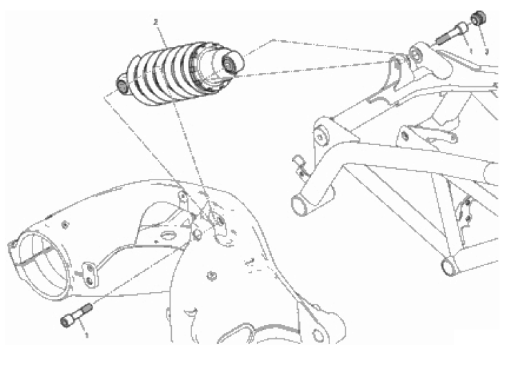 REAR SHOCK ABSORBER 