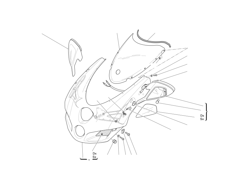 Headlight fairing