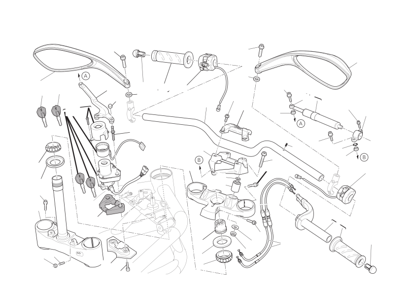 Handlebar and controls