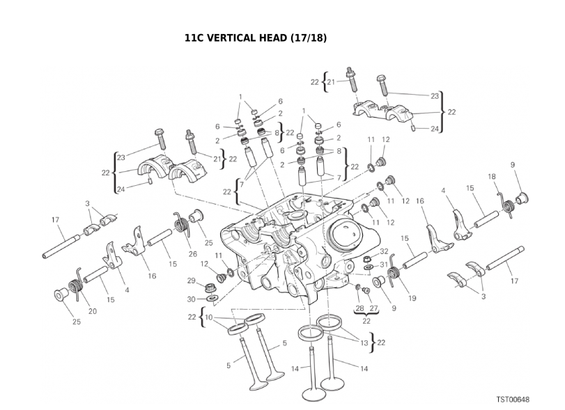 11C VERTICAL HEAD (17/18)