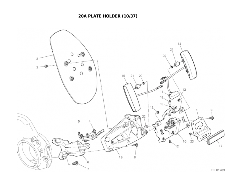 20A PLATE HOLDER (10/37)