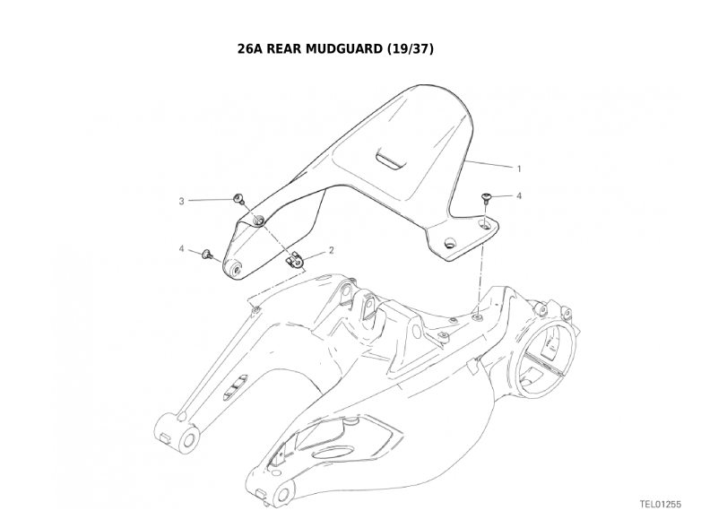 26A REAR MUDGUARD (19/37)