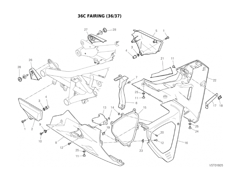 36C FAIRING (36/37)