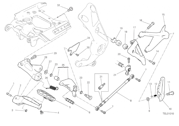 27B FOOTRESTS, LEFT (26/28)
