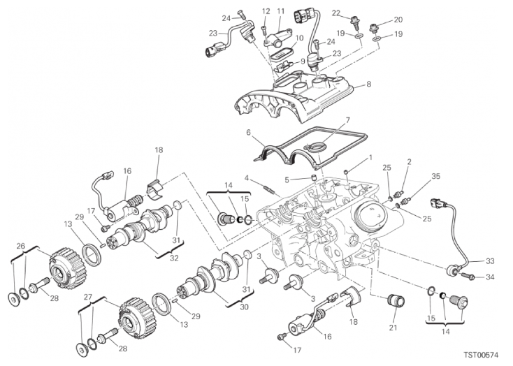 013 VERTICAL CYLINDER HEAD - TIMING (11/18)
