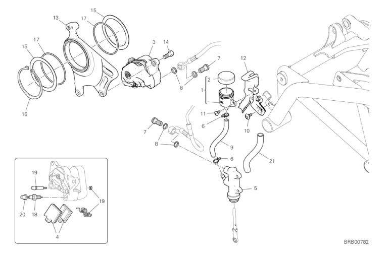 19D REAR BRAKE SYSTEM (10/43)
