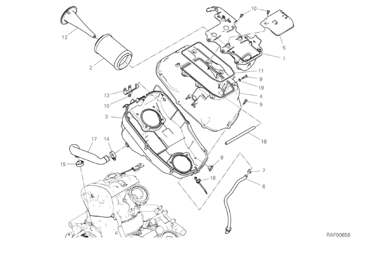 34A AIR INTAKE - OIL BREATHER (36/43)
