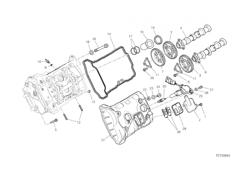 12A FRONT HEAD - TIMING SYSTEM (15/18)
