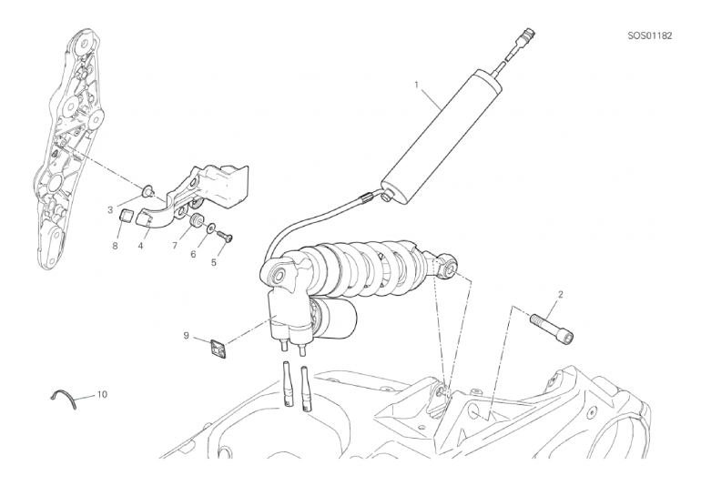 23A REAR SHOCK ABSORBER (16/53)
