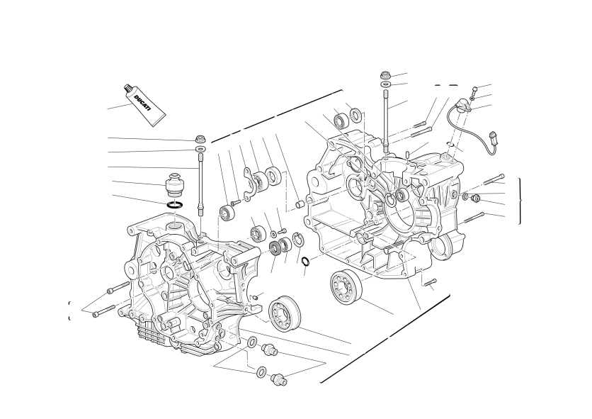 Crankcase halves