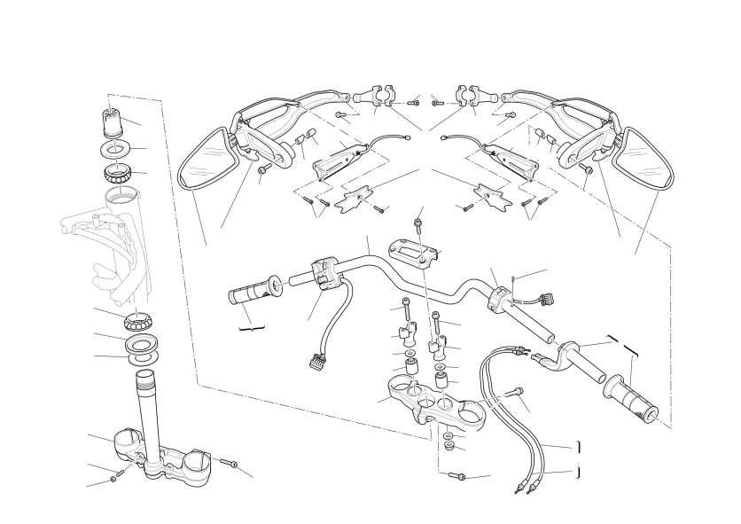 Handlebar and controls