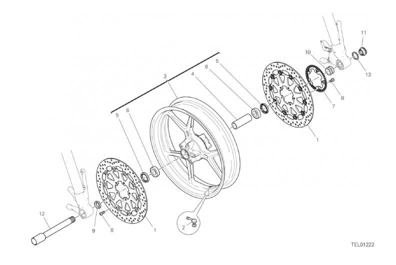 27A FRONT WHEEL (22/43)
