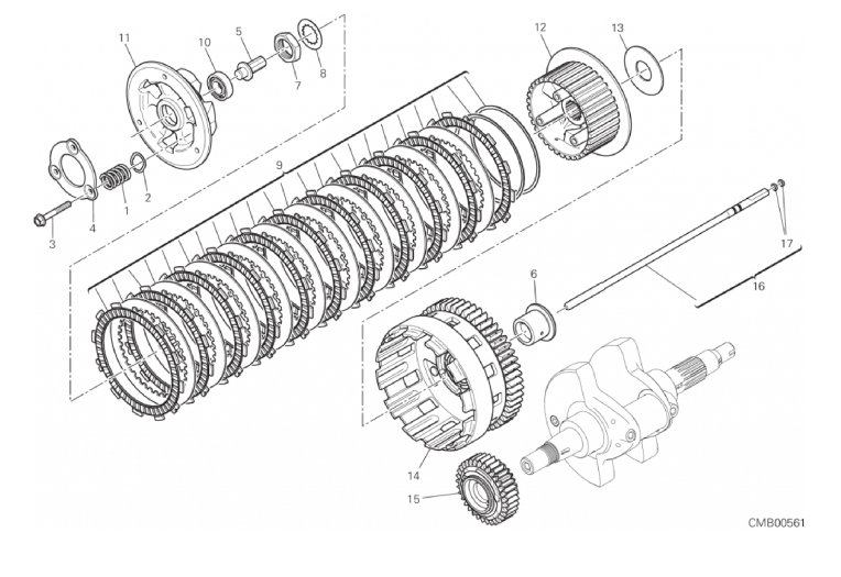 03B CLUTCH (3/17)
