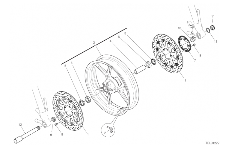 27A FRONT WHEEL (22/43)
