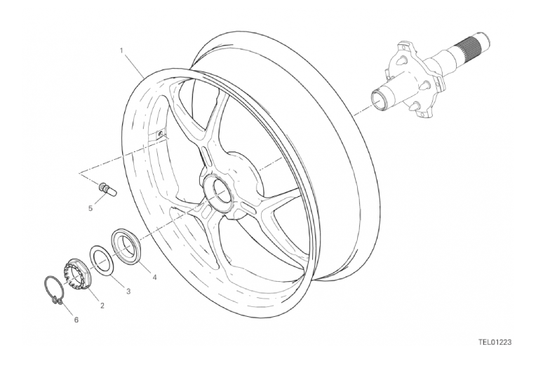 28A REAR WHEEL (23/43)
