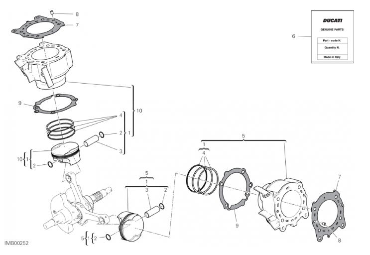 007 CYLINDERS - PISTONS (6/18)
