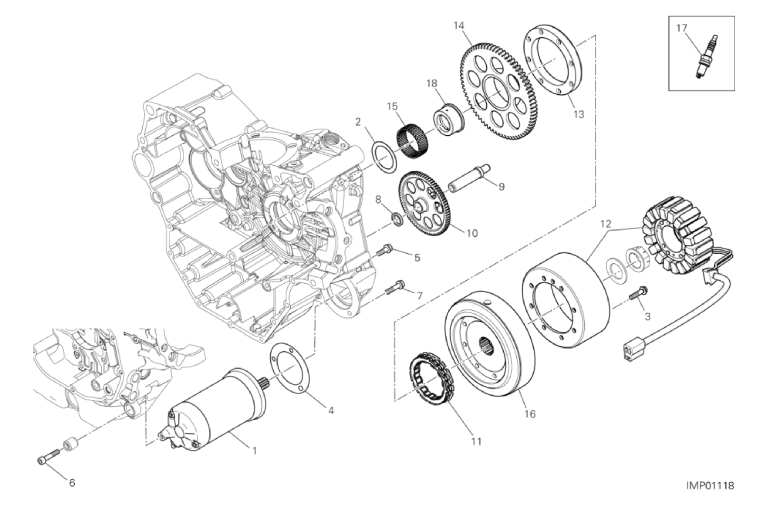 10A ELECTRIC STARTING AND IGNITION (13/19)