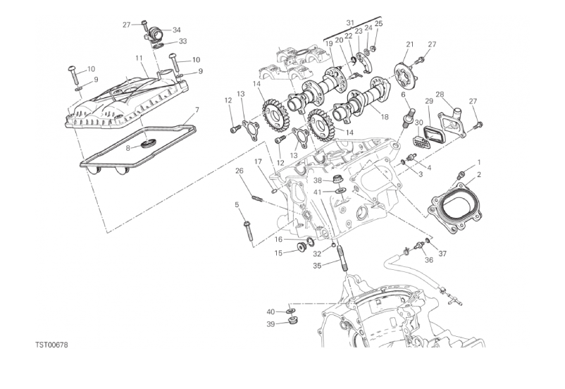 12A VERTICAL CYLINDER HEAD - TIMING (16/19)