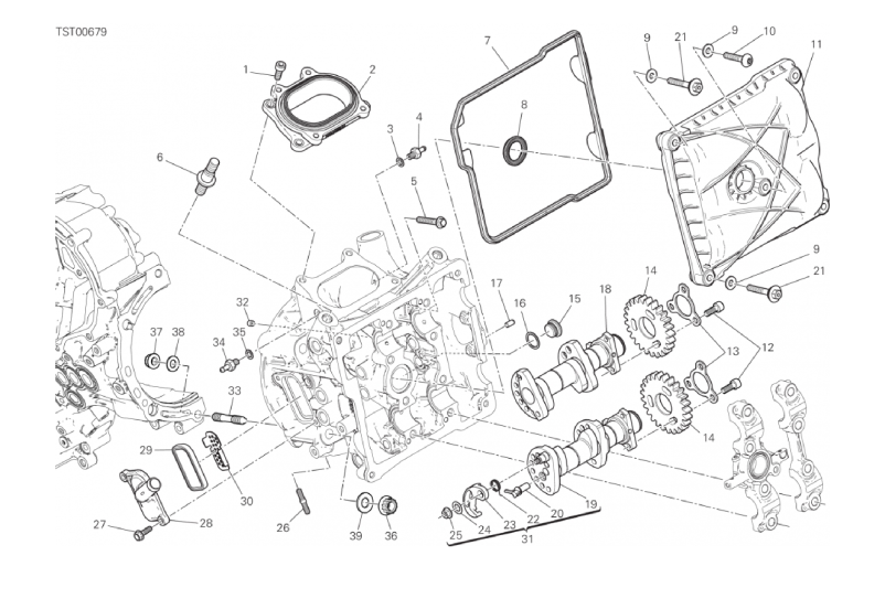 12B HORIZONTAL HEAD - TIMING SYSTEM (17/19)