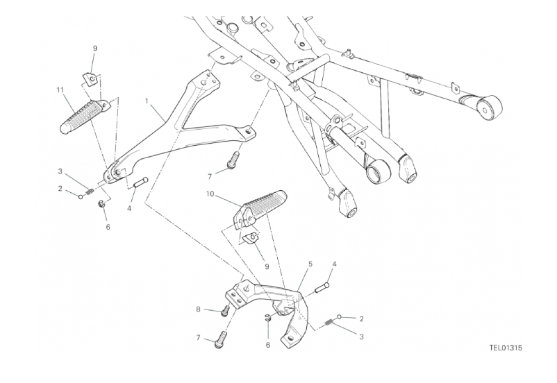 26C REAR FOOTREST (21/46)