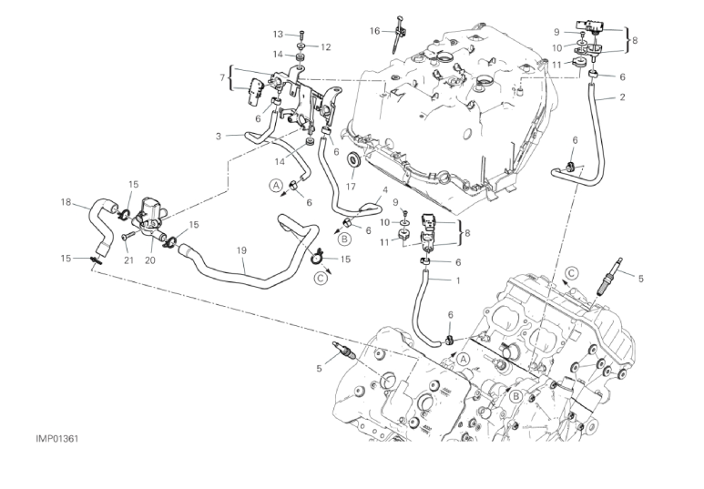 13B SECONDARY AIR SYSTEM (2/9)