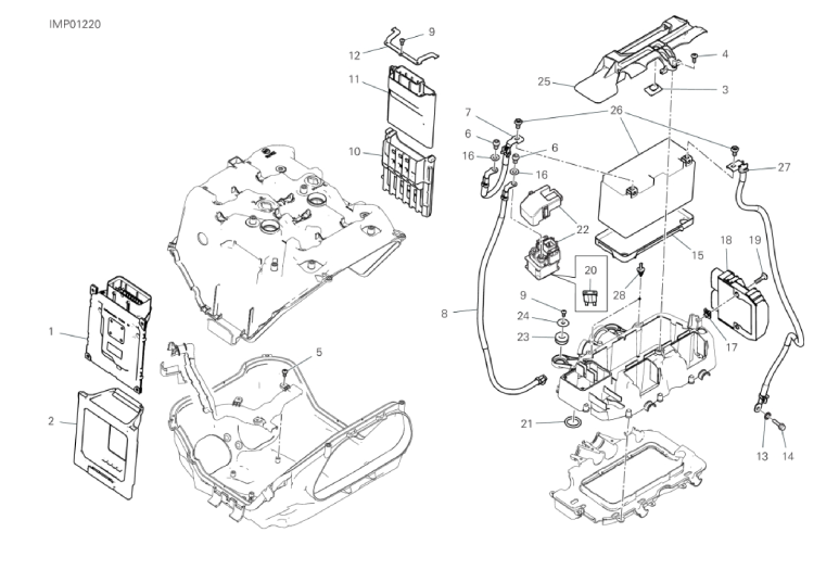 13D BATTERY HOLDER (4/9)