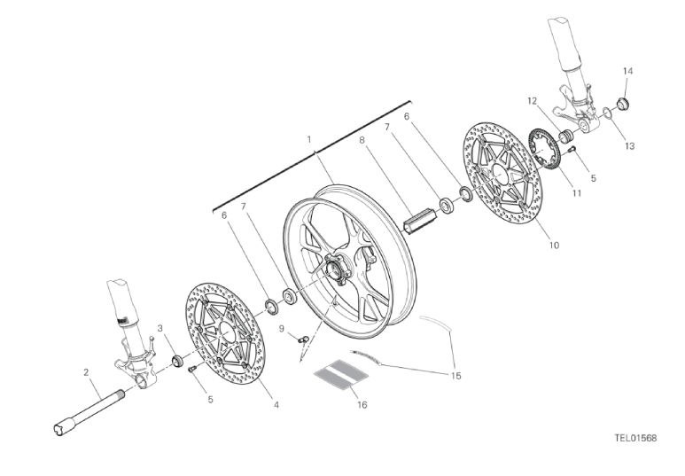 28A FRONT WHEEL (23/43)