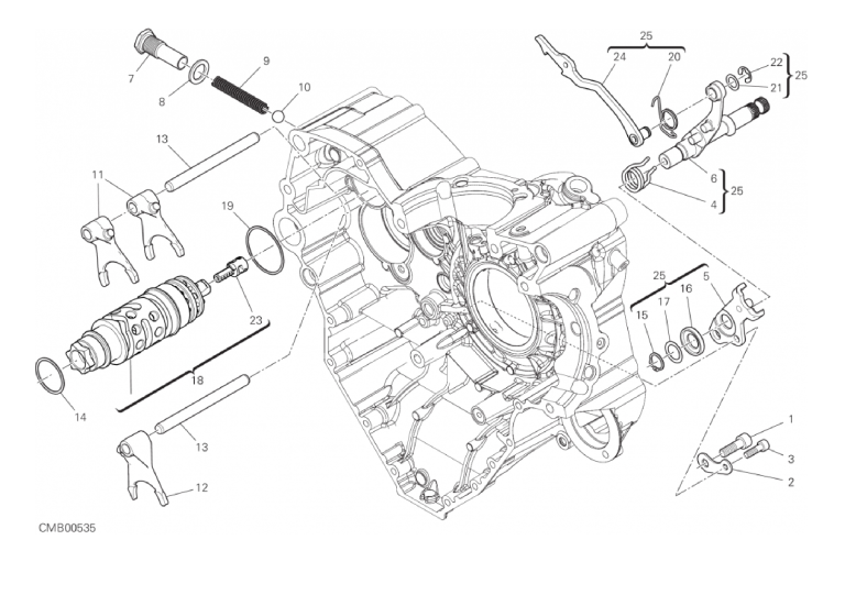 02A SHIFT CAM - FORK (1/18)