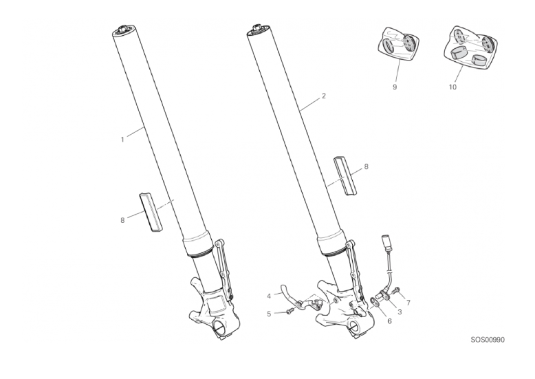 17B FRONT FORK (4/42)