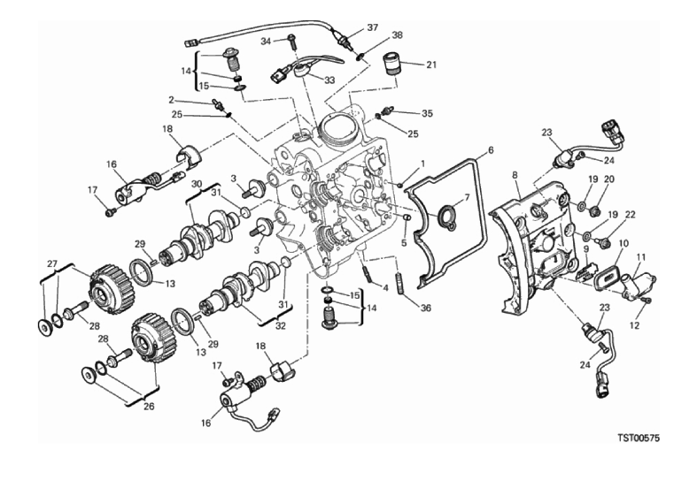 13A HORIZONTAL HEAD – TIMING SYSTEM (18/18)