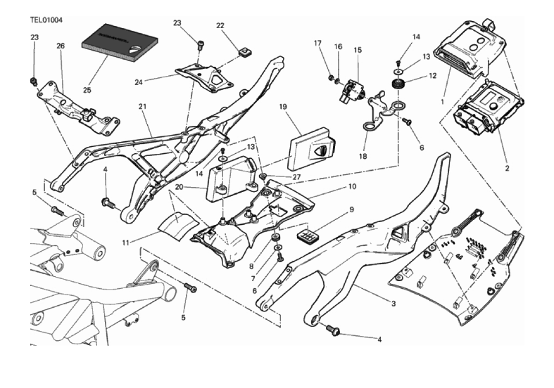 027 REAR FRAME COMP. (10/26)