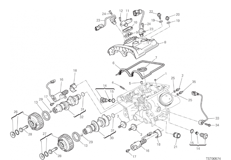 013 VERTICAL CYLINDER HEAD - TIMING (11/18)