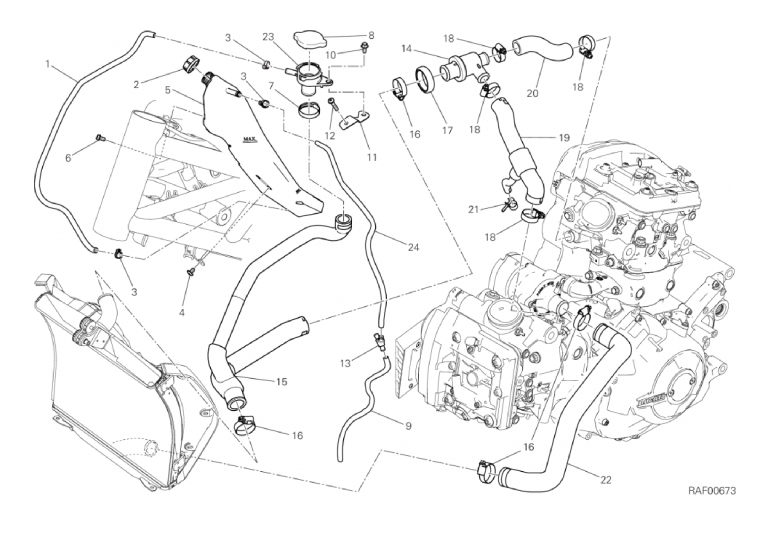 031 COOLING CIRCUIT (14/27)