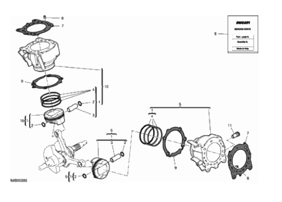 06A CYLINDERS - PISTONS (7/16)