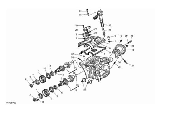 11A VERTICAL CYLINDER HEAD - TIMING (13/16)