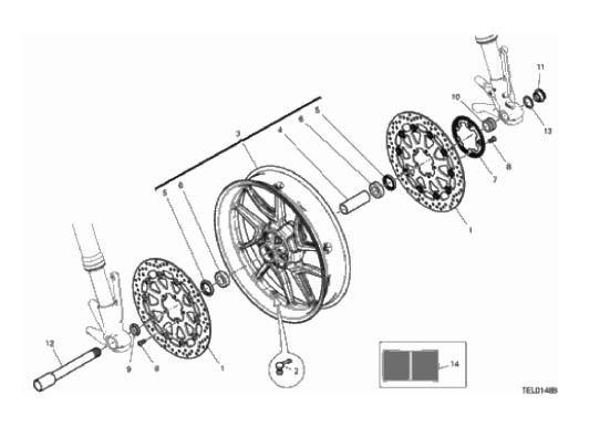 27A FRONT WHEEL (20/38)