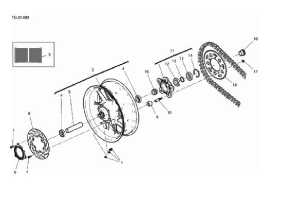 28A REAR WHEEL (22/38)