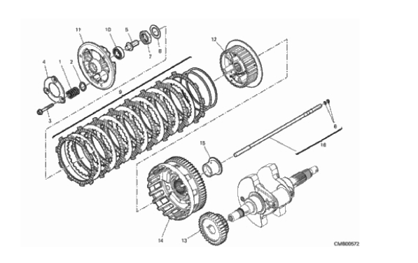 03B CLUTCH (3/16)