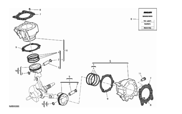 06A CYLINDERS - PISTONS (7/16)