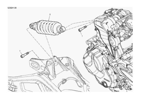 22A REAR SHOCK ABSORBER (13/38)