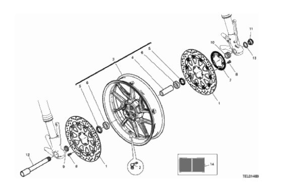 27A FRONT WHEEL (20/38)