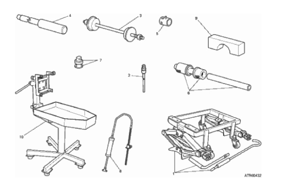 01B WORKSHOP SERVICE TOOLS (FRAME) (2/3)