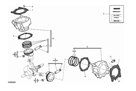 06A CYLINDERS - PISTONS (7/16)