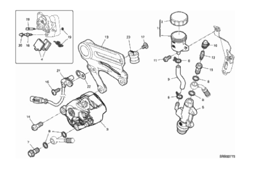 19D REAR BRAKE SYSTEM (9/37)