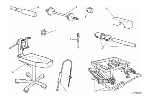 01B WORKSHOP SERVICE TOOLS (FRAME) (2/3)