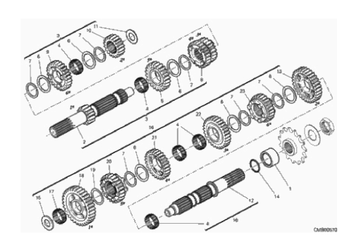 03A GEAR BOX (2/16)