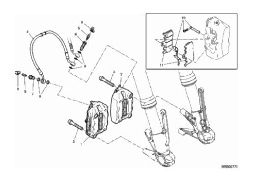 19B FRONT BRAKE SYSTEM (7/37)