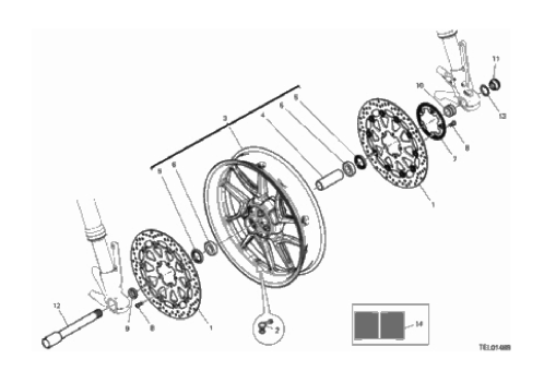 27A FRONT WHEEL (20/37)