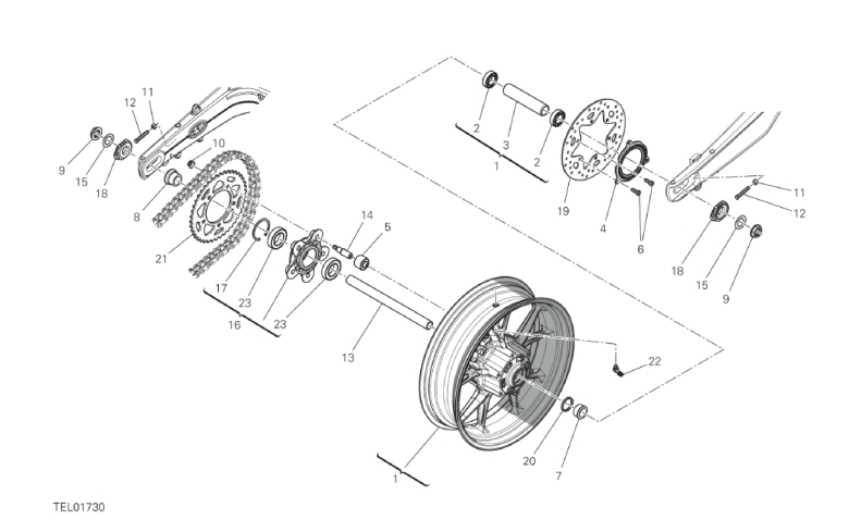 28A REAR WHEEL (3/7)